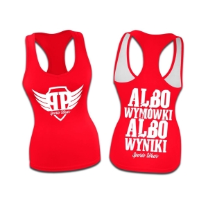 T-shirt damski Albo Wyniki Albo Wymówki