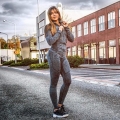 Legginsy bezszwowe Pure Power szare