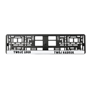 Ramka pod tablice rejestracyjną - 100 szt