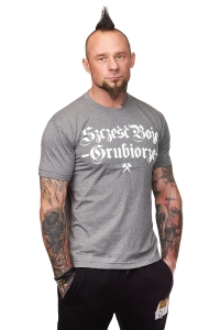 T-shirt Męski "Szczęść Boże Grubiorze"