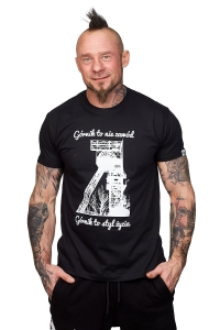 T-shirt Męski "Górnik to styl życia"