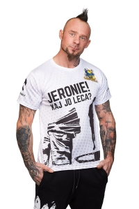 T-shirt Męski Biegowy  "Jeronie Kaj Jo Leca"