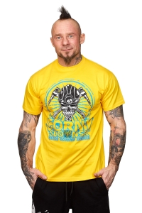 T-shirt Męski Czacha I - Noszo Czorno Ziymia