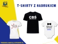 T-SHIRT Bawełniany z nadrukiem