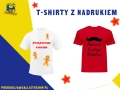 T-SHIRT Bawełniany z nadrukiem