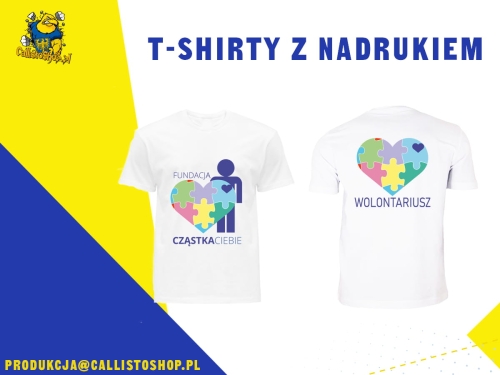 T-SHIRT Bawełniany z nadrukiem