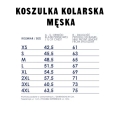 Rozmiarówka_koszulka_kolarska_męska