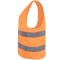 Kamizelka odblaskowa z Twoim logo pomarańczowa