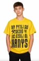 T-shirt Godej mi Hanys żółty