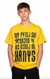 T-shirt Męski "Godej mi Hanys"