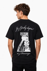 T-shirt Męski "Jo z Gruby dupia nie z dancingu"