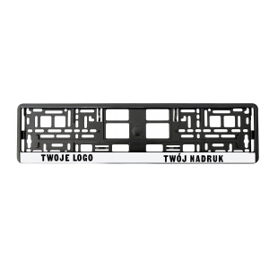 Ramka pod tablice rejestracyjną  - 500 szt 