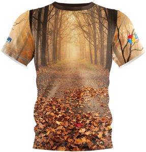T-shirt sportowy JESIENNY BIEG LEŚNY 2026