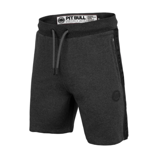Spodenki Pit Bull Small Logo Charcoal Melange