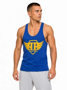 Tank Top Męski - Blue Gold