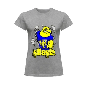 T-shirt Damski Callisto Made in Silesia szary