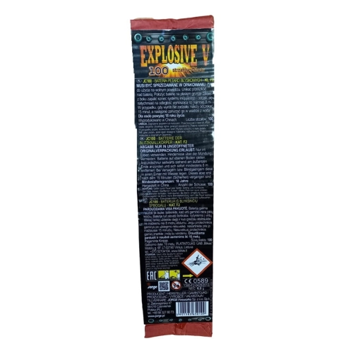 Petardy Explosive 100 strzałów