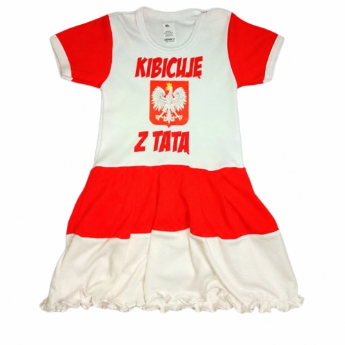 Spódniczka "Kibicuję z Tatą"
