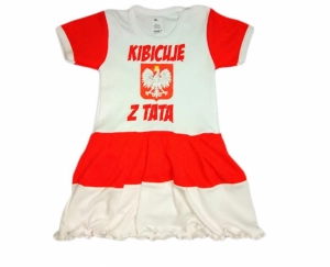 Spódniczka-body "Kibicuję z Tatą"