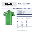 Rozmiarówka koszulki polo