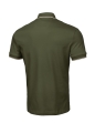 T-shirt Polo Slim Stripes Olive