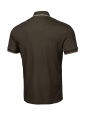 T-shirt Polo Slim Stripes Brown