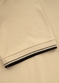 T-shirt Polo Slim Stripes Sand