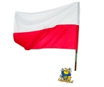 Flaga Polski rozm 152 x 92