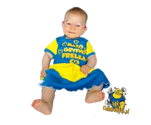 Spódniczka dziewczęca - body MAŁA FRELKA