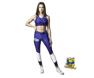 Legginsy Pure Power "Blue Grill"
