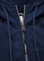 Hooded Nylon Jacket Athletic Dark Navy