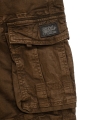 MENS CARGO SHORT CARVER BROWN