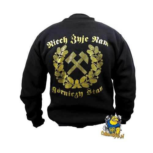 Bluza Niech żyje nam górniczy stan tył.jpg