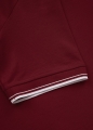 T-shirt Polo Slim Stripes Burgundy