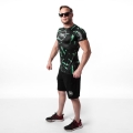 T-shirt kompresyjny Green Moro