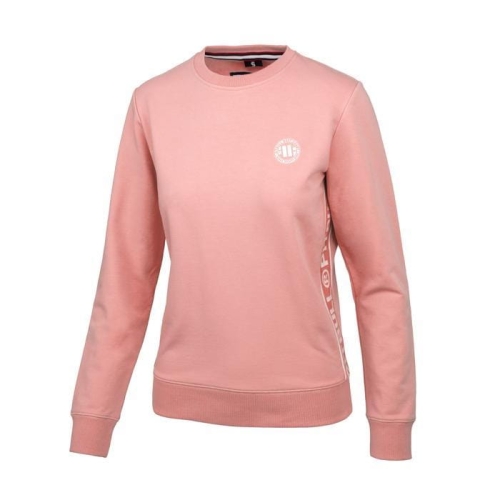 bluza damska PitBull small logo FRENCH TERRY różowa.jpg