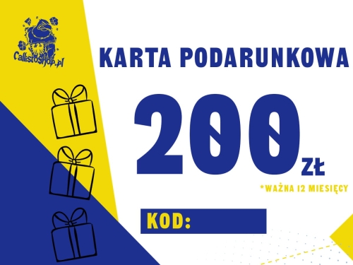 karta podarunkowa 200