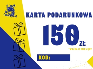 Karta podarunkowa elektroniczna o wartości 150 zł