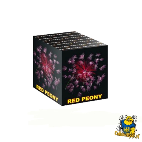 Wyrzutnia 9 strzałowa Red Peony