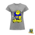 T-shirt Damski Callisto Made in Silesia szary