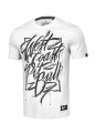 T-Shirt Pit Bull Blood White