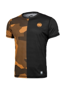 Rashguard Męski Pit Bull Dillard Fluo Black/Orange