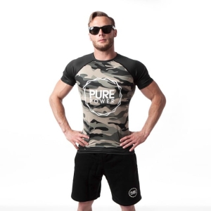 T-shirt kompresyjny CAMO